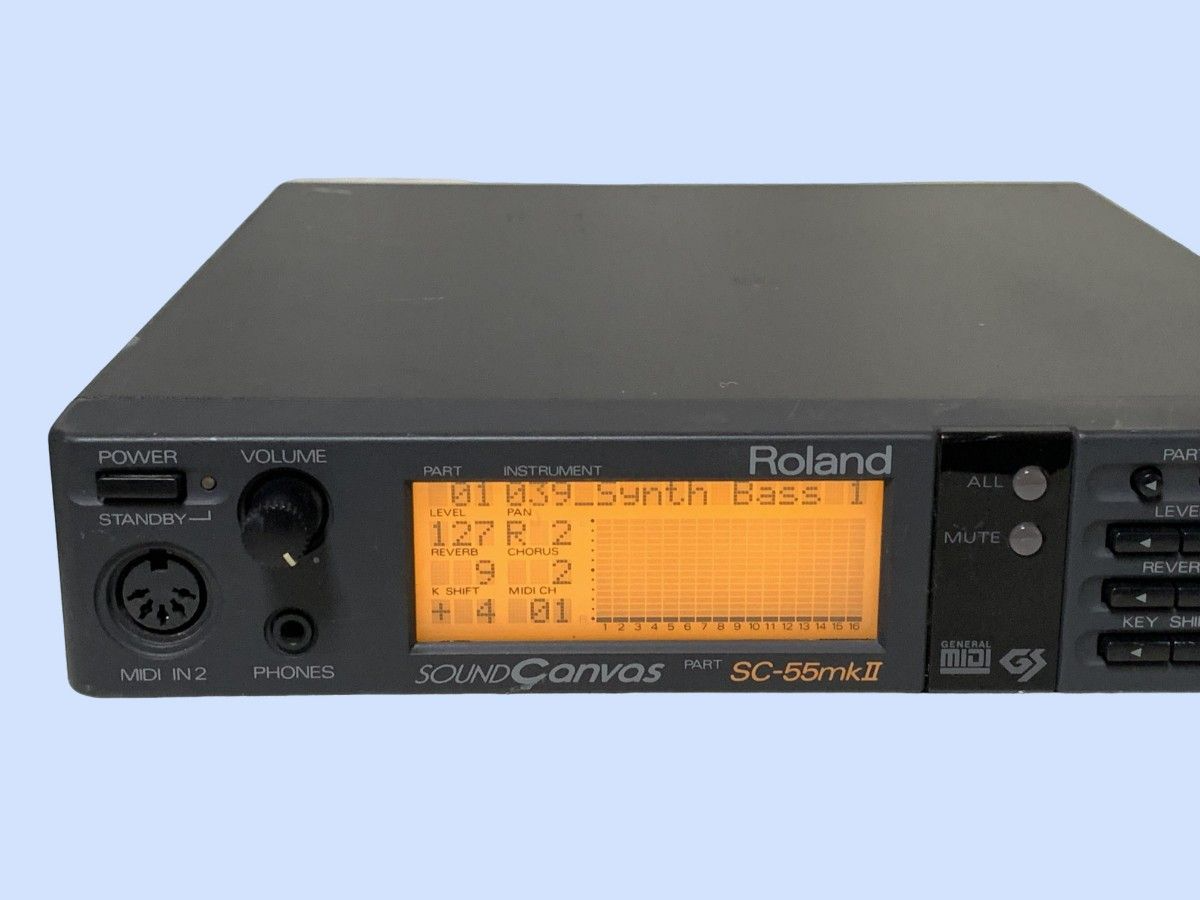 DTM・DAW Roland SOUND Canvas SC-55 Roland SC-55 mkII mk2 SOUND Canvas MIDI Sound Module | eBay