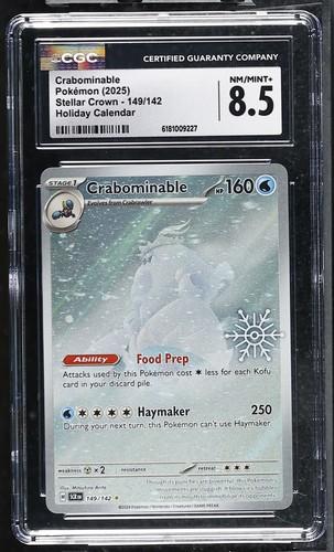 Crabominable graded CGC 8.5 for sale on eBay