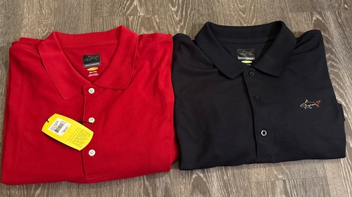 2 Stück GREG NORMAN GOLF POLOSHIRTS Play Dri Herren Größe XXL