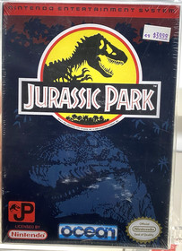 Jurassic Park Nintendo NES Brand New 1993 Factory Sealed WATA 9.8 A+ TOP POP