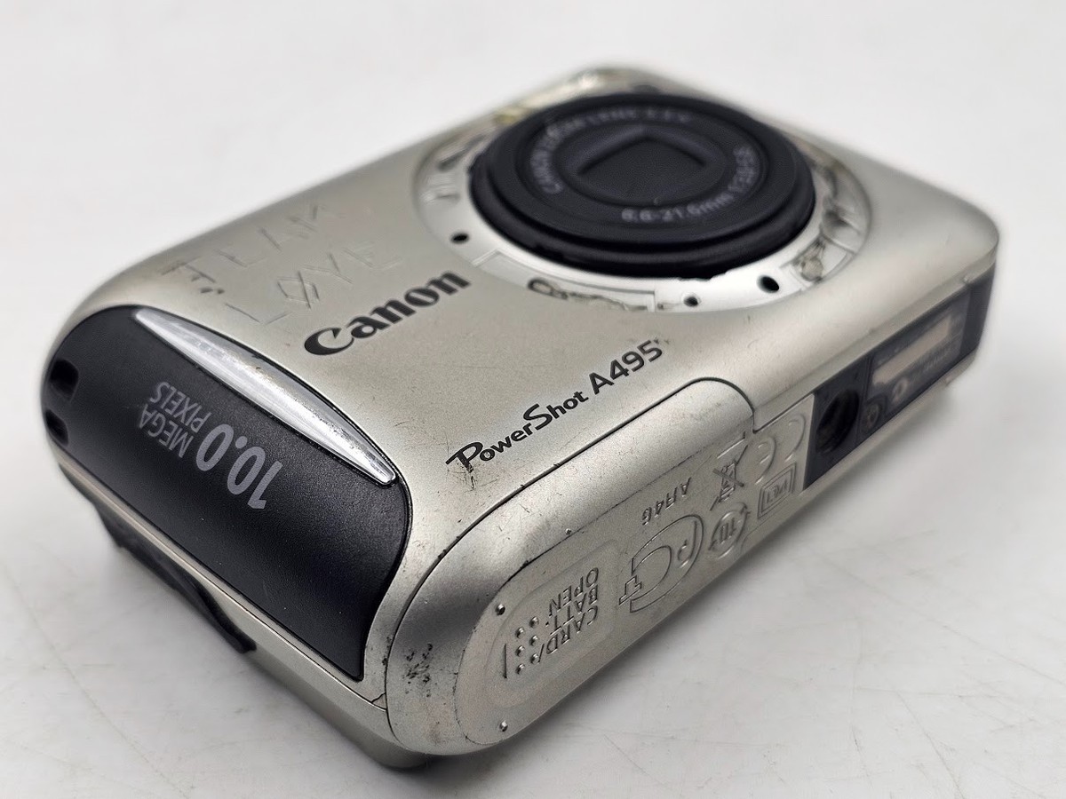 Canon PowerShot A495 10.0MP Digital Camera - Silver for sale