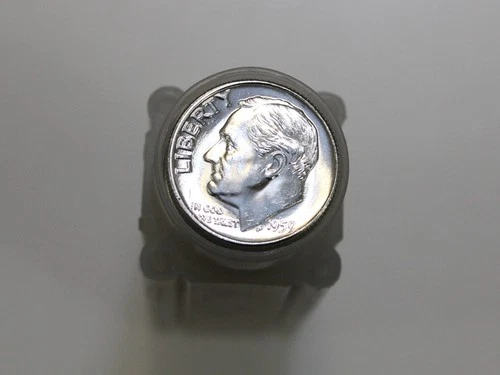 MIXED DATE 10C ROOSEVELT SILVER DIME GEM BU ROLL