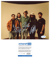 'Ole 60' Folk Country Band Signed 8x10 Photo 'Jacob, Ryan & Dustin' ACOA