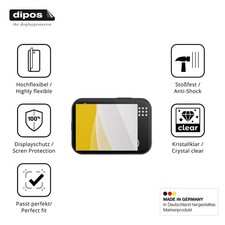 2x Film de protection d'écran pour Euorosi GO10, recouvre 100% de l'écran,