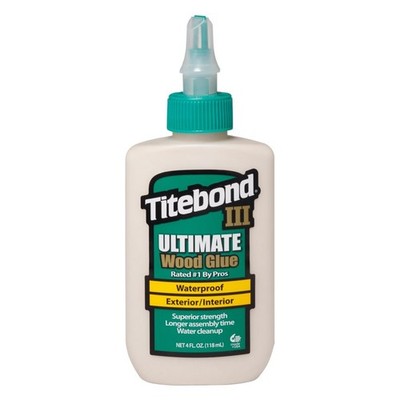 Franklin International 1412 Titebond-3 Glue, 4-Ounce, Tan 4 Ounce, 