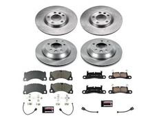 Front And Rear Brake Pad And Rotor Kit Fits Porsche Cayenne 2013-2018 24dfyr