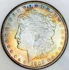 1902 O MORGAN BEAUTIFUL DUAL RAINBOW! MS++++ AWESOME COIN! NR #75038