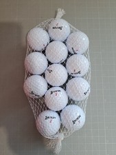 Srixon 2 Distance Golfbälle Weiss 12er Netzpack