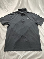 Men's Under Armour S/S Polo Golf Shirt Large The Playoff Polo