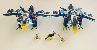 Lego Set Of 2 Eagle Interceptor Sets With 2 Eagle Mini-figures With Eagle Gun
