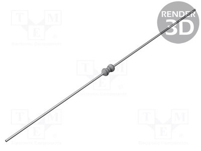 0 axial Widerstand: metal film 400mW ±1% 20kΩ Ø0,5x29mm THT