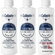 No. 870 Fleetwax Cleaner-Wax, 16 Fl Oz - 3 Pack
