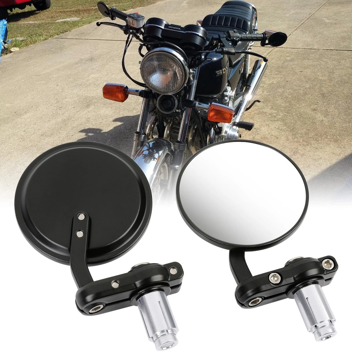 cb750f ミラー Motorcycle & Scooter Mirror Assemblies for Honda CB750F for sale