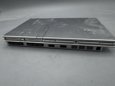 PlayStation 2 PS2 Slim Silver SCPH-75004 PAL Console Only CLEANED