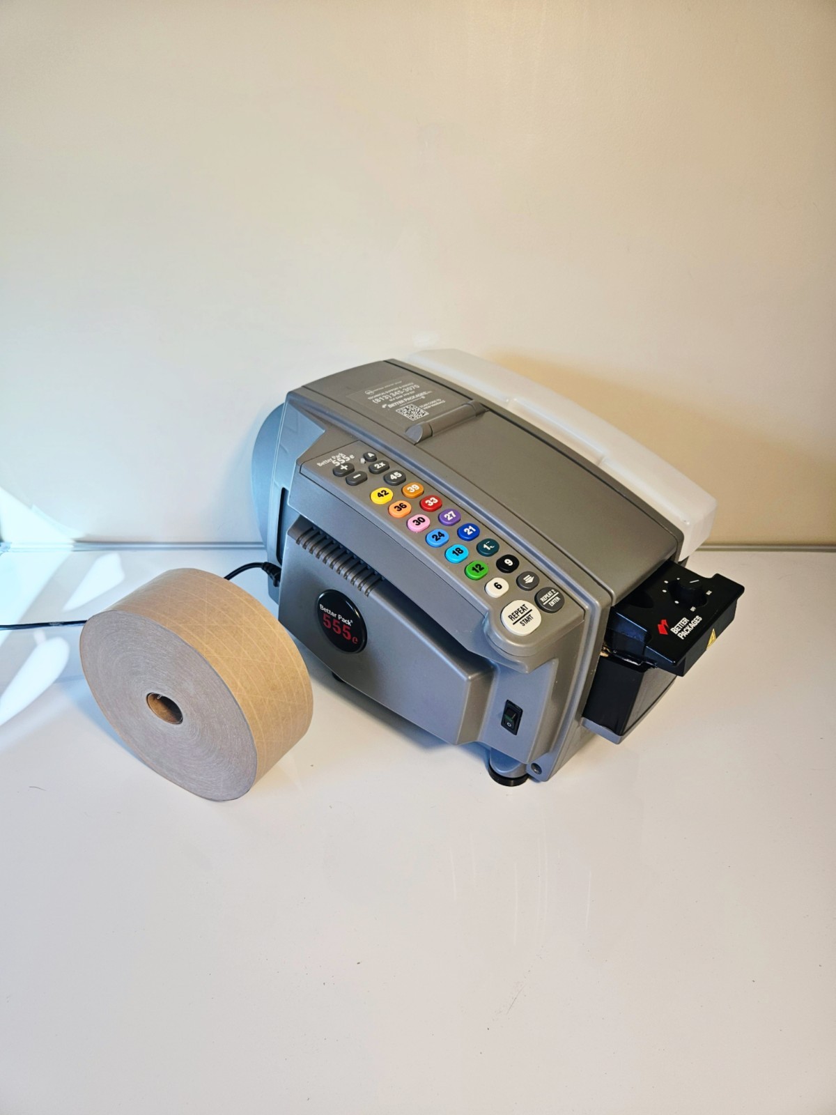 Lightly Used Better Pack 555eSA Electronic Tape Dispenser – Tested (Item A1)