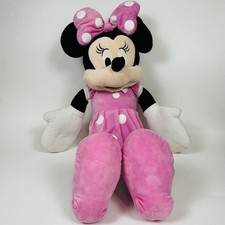 Disney Minnie Mouse Jumbo Plush 36 Large Pink Polka Dot Stuffed Animal