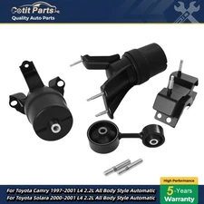 4x Engine Motor & Auto Transmission Mount for 1997-2001 Toyota Camry Solara 2.2L
