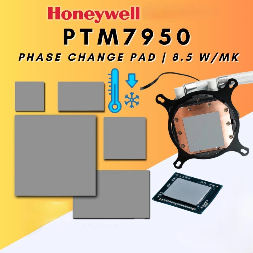 Genuine Honeywell PTM 7950 Phase Change Thermal Pad UK Seller (fast delivery) - Image 2 of 4