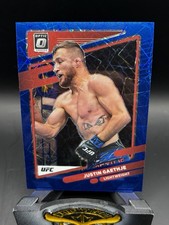2022 Panini Donruss Optic UFC - Justin Gaethje #98 Blue Velocity Prizm