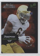 2021 Wild Card Alumination Light Show Red Jeremiah Owusu-Koramoah #LS37 1b9b
