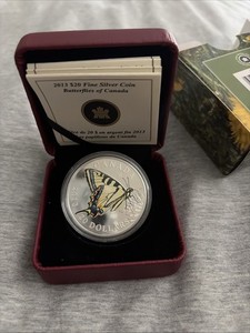 カナダ王立造幣局発行「バタフライコレクション」ヒョウモンチョウ 2005年 Butterfly Coin | eBay