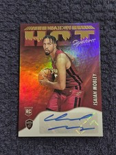 ISAIAH MOBLEY 2022-23 Panini NBA Hoops ROOKIE HOT Signatures Autograph {POSS 10}
