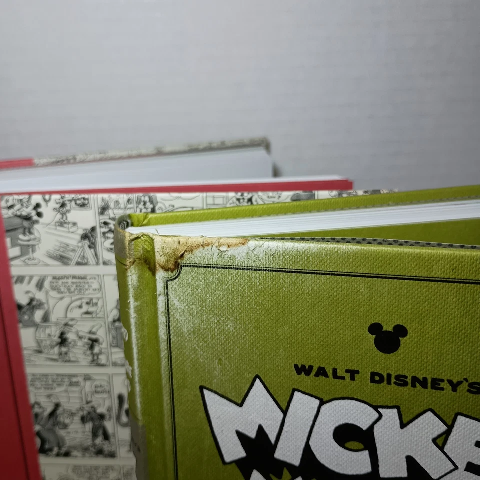 Tiras cómicas de Mickey Mouse de Walt Disney Vol 1&2 HC Floyd Gottfredson Foto 4 de 4