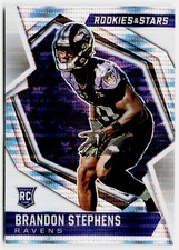 2021 Rookies & Stars Pulsar Prizm Brandon Stephens #197 - Baltimore Ravens