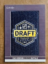 2024-25 O-Pee-Chee - First Round Draft Patches #DP-4 Zach Benson