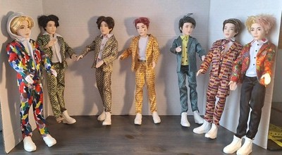 K-Pop BTS Idol Doll Giftset by Mattel All 7 Dolls | eBay