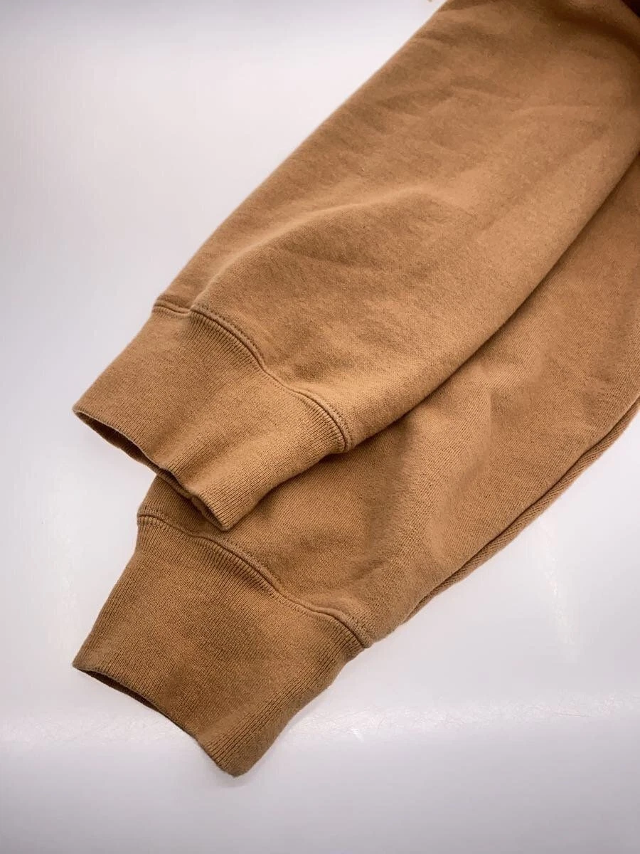 Felpa Supreme con cappuccio zip M cotone cammello usata