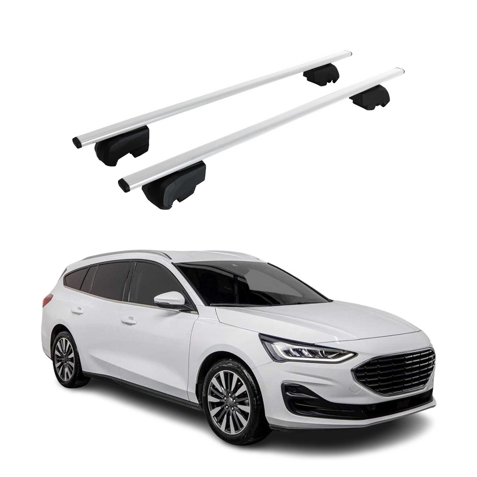 Barres de toit Ford Focus Turnier : résout le manque de place dans le coffre du break