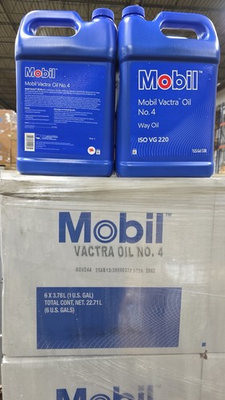 #ad Mobil Vactra No. 4 Way Oil Iso 220 Case of 6 1 Gal Part# 100545 $169.00