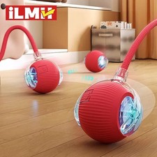 Cat Interactive Ball Toy Automatic Rolling Ball with Tail Smart Pet Toy Mouse