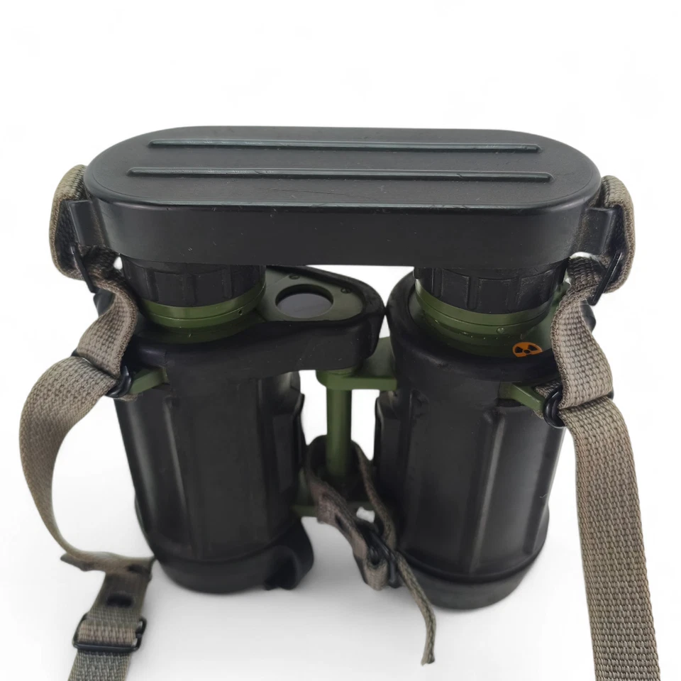 Fernglas EDF 7×40 – DDR NVA Militär – Metall/Gummi – Strichplatte – 1980er - Bild 2 von 4