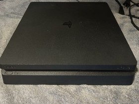 Sony PlayStation 4 Slim Console Bundle w/ Controllers, Games, Cables,