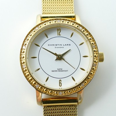 Christin Lars PJL1031 Diamond Quartz Wristwatch
