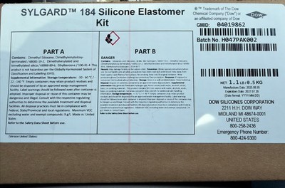 Dow Corning SYLGARD 184 Solar Panel Silicone Encapsulant 0.5KG Kit IN STOCK 