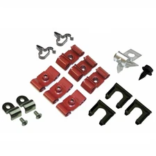 58-59-60-61-62-63-64 Impala Brake Fuel clip set Kit Correct Part Hardware 17pc