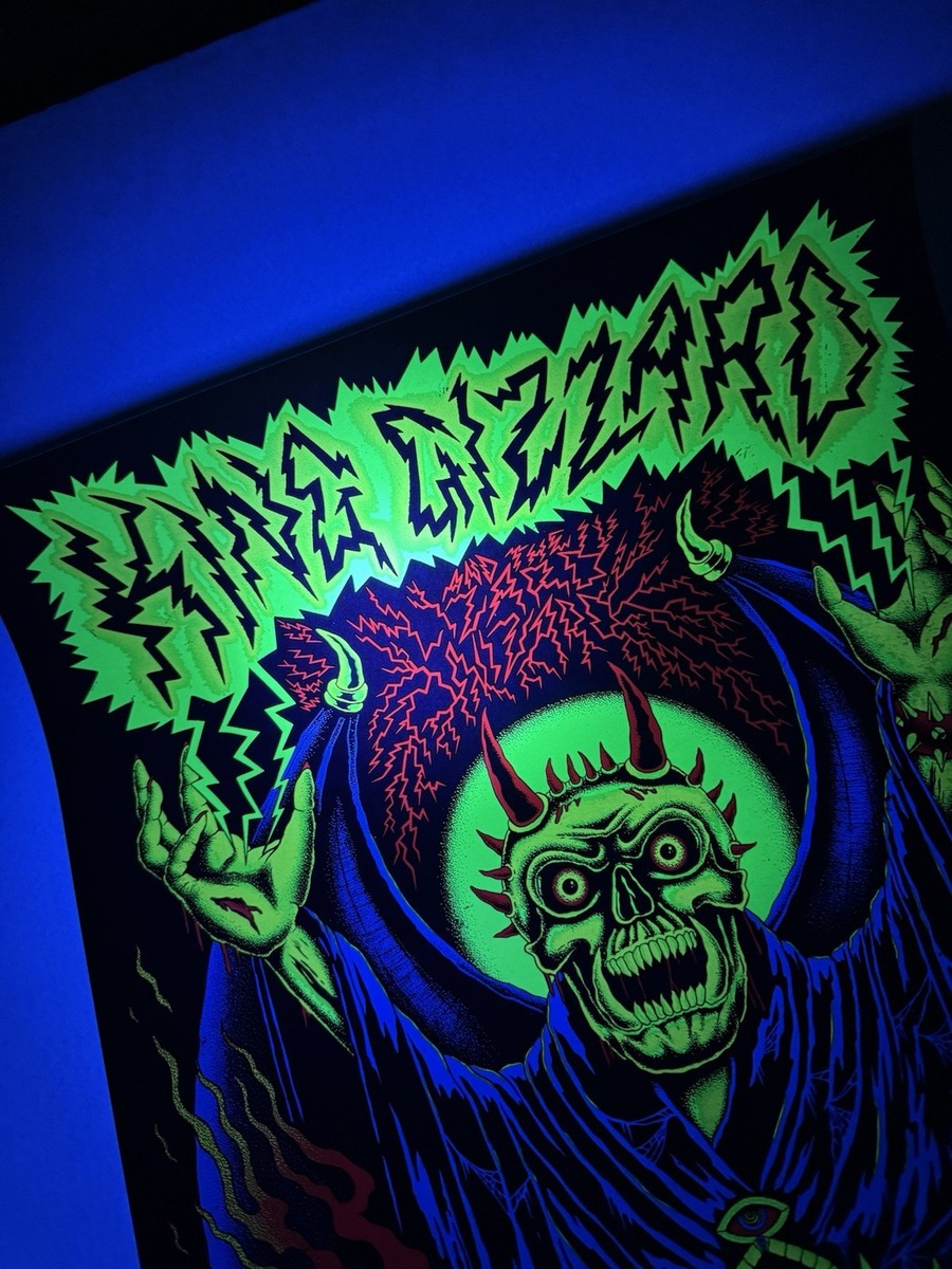 King Gizzard & The Lizard Wizard Poster New Haven CT Westville #'d