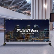 Adjustable Backdrop Support Stand in 8x8 or 10x8 Foot Configurations