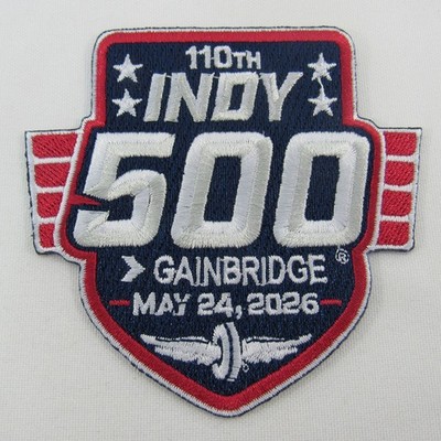 2026 INDY 500 Patch 110TH Running Event Logo Emblem IMS Indianapolis Souvenir