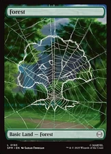 MTG Spider-Man FULL ART L Forest #0193
