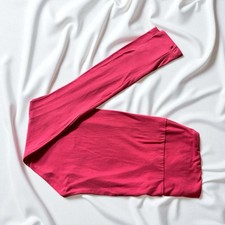 LULAROE One Size Leggings Solid Red OS