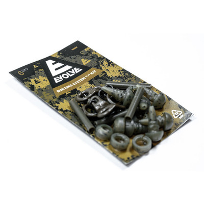 Evolve Tackle Run Ring System ''-'' Kit Frictionless Running Lead Setup Carp Rig