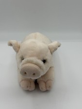 Pink Pig Baby Piggy Hog Piglet Stuffed Animal Plush Stuffy Toy 8 Aurora World