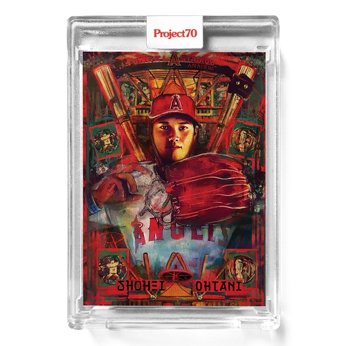 2021 Topps Project 70~1958 Shohei Ohtani #437~ By Andrew Thiele PR:4,335