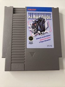 Xenophobe Nintendo NES 1988 Video Game Cib Complete Original W/ Manual+ Working!