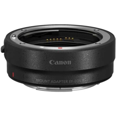 Canon EF-EOS R with Control Ring Mount Adapter CR-EF-EOSR EF EF-S RF lens Camera