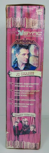 VINTAGE 2000 NSYNC Living Toyz JC Chasez Collectible Marionette Action Figure - Picture 5 of 7